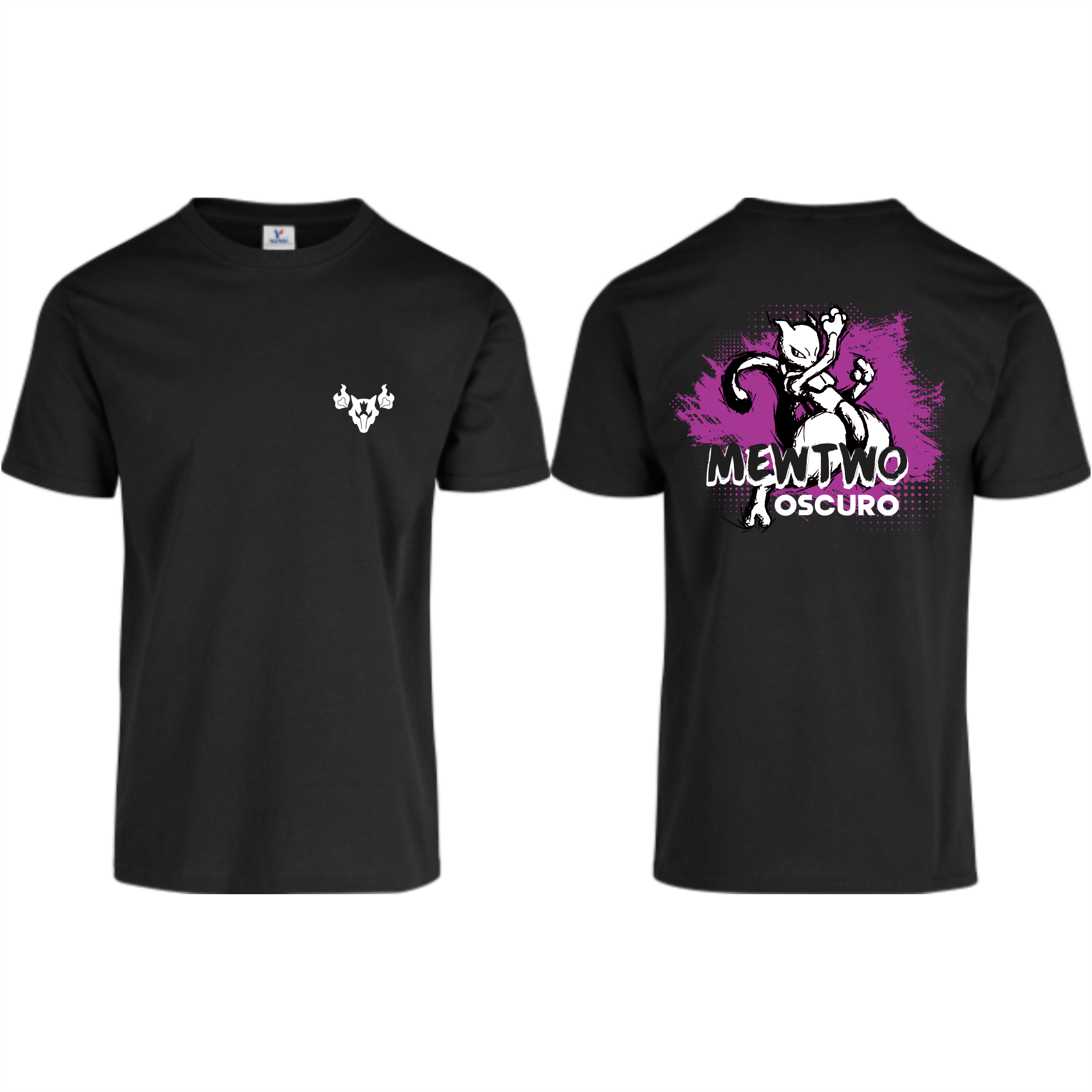 Playera Mewtwo Oscuro